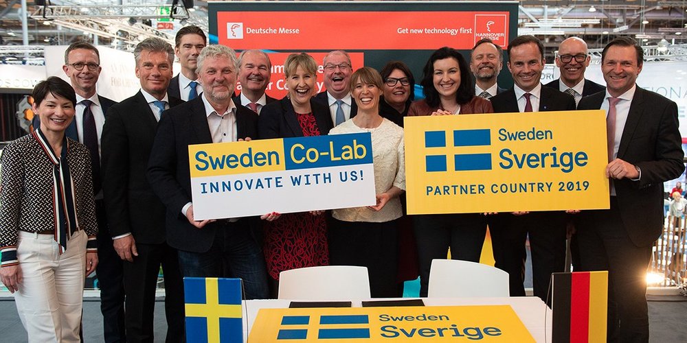Sverige kraftsamlar på världens största industrimässa